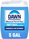 Dawn PRO Manual Pot and Pan Detergent, Dish Soap Liquid for Dishwashing by Hand, Bulk Concentrate for Commercial Use, 5 gal