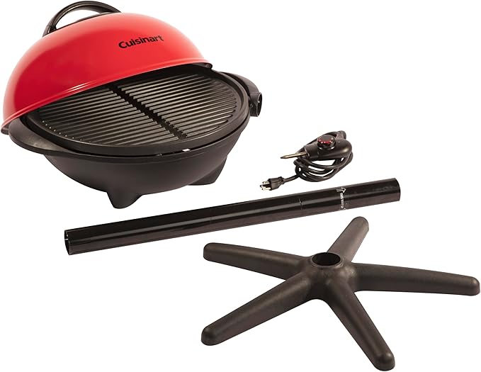 Cuisinart Electric Grill, Indoor/Outdoor, Compact, Portable, Nonstick