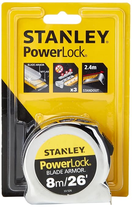 Stanley - Powerlock Rule Blade Armor 8M/26Ft