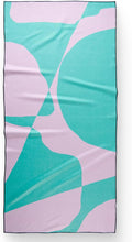 GEOMETRY Micro-Loop Beach Towel – Spring & Summer Collection – Quick-Dry, Sand-Resistant, Ultra-Absorbent Compact Towel for Beach & Travel (Abstract Life)