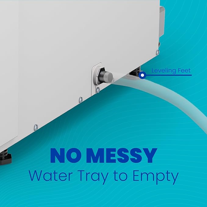 AprilAire E070 Pro 70-Pint Crawl Space Dehumidifier + Model 76 Wall Mount Control, Whole-House Dehumidifier for Basement, Crawlspace, or Whole Home up to 2,200 sq. ft.