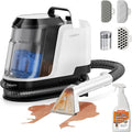 Uwant Upholstery Cleaner Machine with 18Kpa Suction Portable Carpet Cleaner Machine for Cars, Pets with Pet Pro Solution and Self Cleaning Tools Set of 1 for Spot, Rug, Couch
