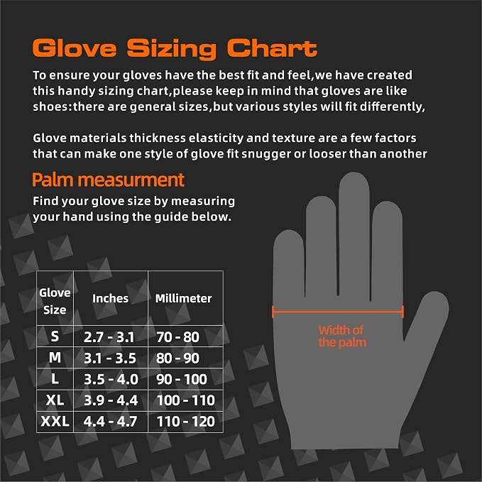 TREEGO 10 Mil Heavy Duty Black Nitrile Mechanic Gloves, 50 Count L | Diamond Grip, Latex & Powder Free for Automotive Repair, Professional Workshops & Daily Maintenance Tasks
