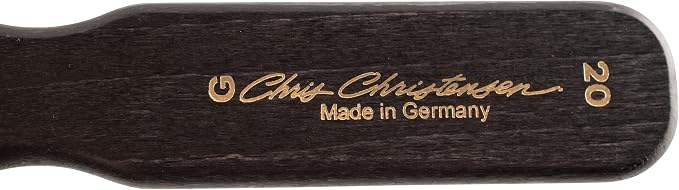 Chris Christensen 20 mm Oval Pin Dog Brush, Fusion Series, Groom Like a Professional, Brass Pins, 100% Static Free, Ground and Polished Tips