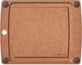 Epicurean All-In-One Cutting Board with Non-Slip Feet and Juice Groove - Non-toxic, Dishwasher Safe, Made in the USA, 11.5" x 9", Nutmeg