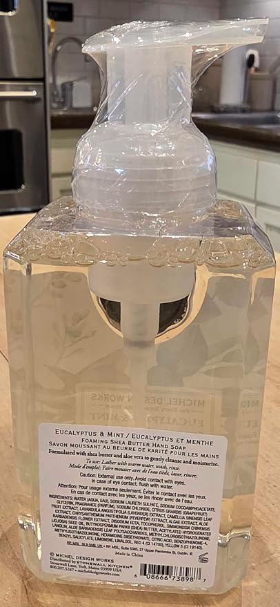 Michel Design Works Foaming Hand Soap, Eucalyptus Mint Hand Soap
