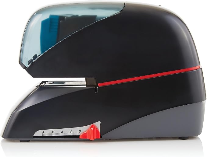 Rapid 5080e Professional Electric Cartridge Stapler, 90 Sheet Capacity, Black, Includes 1 Cartridge with 5000 Staples (90147)