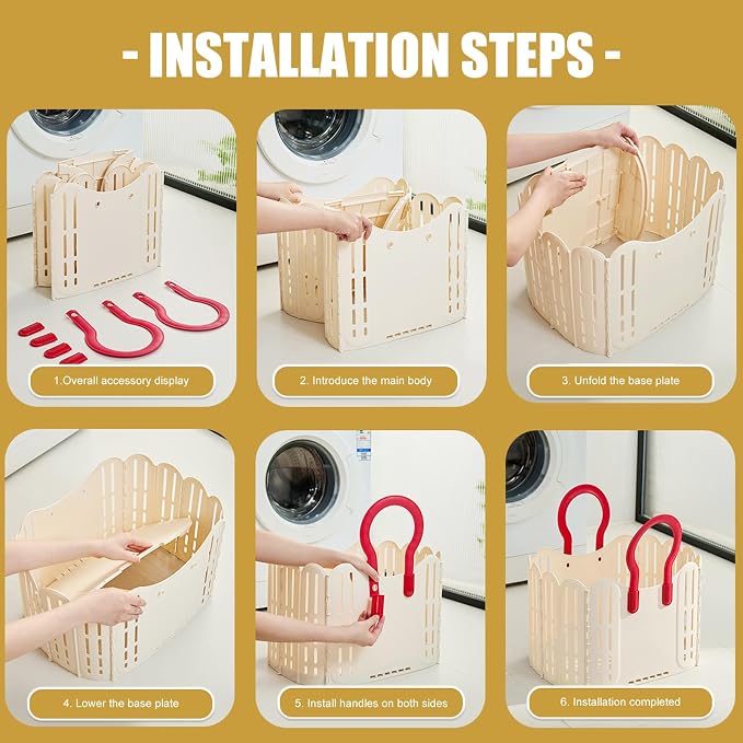 Collapsing Laundry Basket Pliable Obstruct For College Dormitory Space Saving Plan Permanent PRESENTATION Ventilated Net Thin Transportable Student Laundry Solution