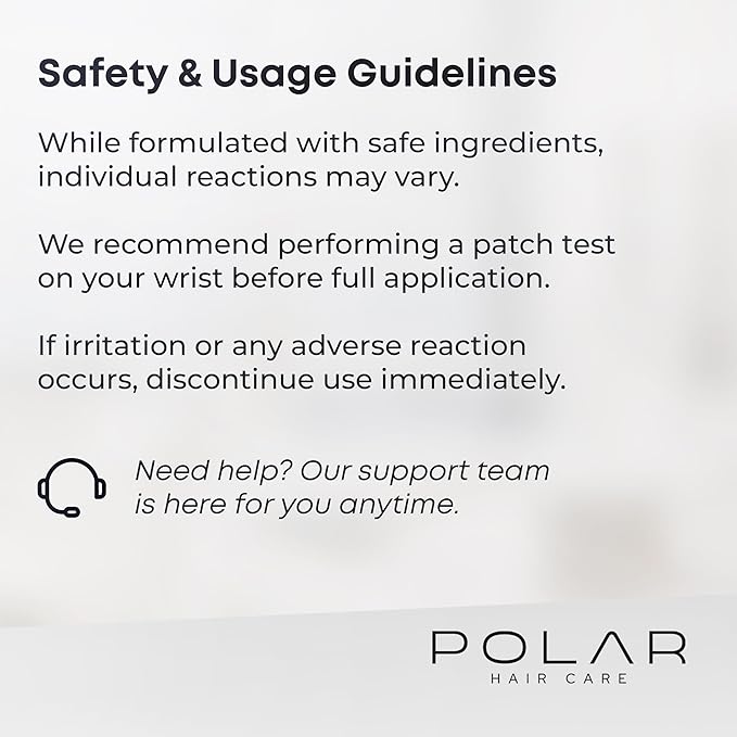 Polar Hair CARE Polar Haircare - Hair Dye Shampoo for Gray Hair for Women & Men (Jet Black) Natural Hair Dye Kit - Semi Permanent Hair Dye Shampoo - Vegan Hair Dye USA 6.76 Fl Oz