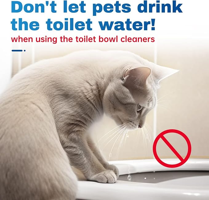 Vacplus Toilet Bowl Cleaner Tablets 30 PACK New Packaging, Automatic Toilet Bowl Cleaners with Bleach for Deodorizing and Descaling, Bathroom Cleaner