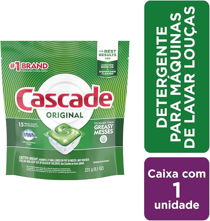 Original 8.1 oz Fresh Scent Dishwasher Detergent with Dawn