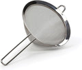 RSVP International Endurance Kitchen Collection, Stainless Steel Fine Mesh Conical Sieve/Colander, Multi-Purpose for Cooking, Baking, Loose Leaf Tea, Bar Strainer Cocktails, 7-Inch