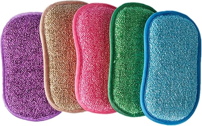 5/10/20PCS Reusable Washable Sponges Magic Sponge Eraser Kitchen Cleaning Product Gadgets Tools Accessories(20PCs Random)