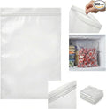 Freezer Bags Gallon size,4 Mil Heavy-Duty Zip Lock Bags for Food Storage, Leak Resistant, 500 Count Bulk –Clear Plastic Reclosable, ideal for Restaurants, Meal Prep, Catering & Industrial Kitchens