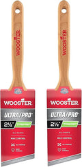 Wooster Genuine 2.5" Ultra/Pro Extra-Firm Angle Sash Paintbrush 2-Pack # 4153-2.5-2PK