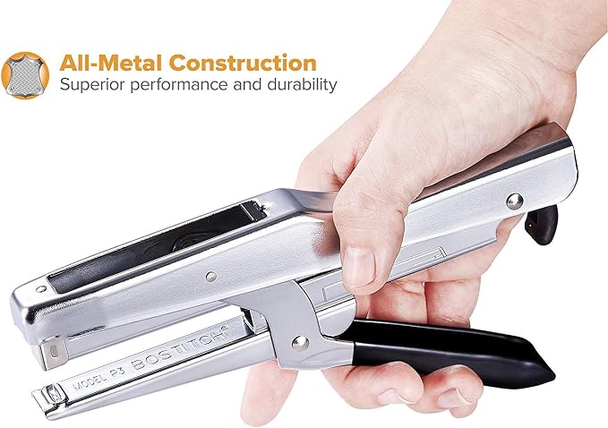 Bostitch P3 Chrome Plier Stapler (Pack of 6) (6)
