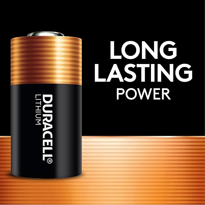 Duracell 123 Lithium Battery, 1 Count (Pack of 1), 123 3 Volt High Power Lithium Battery for Home Safety, Security Devices, High-Intensity Flashlights, Smoke Alarms, Home Automation