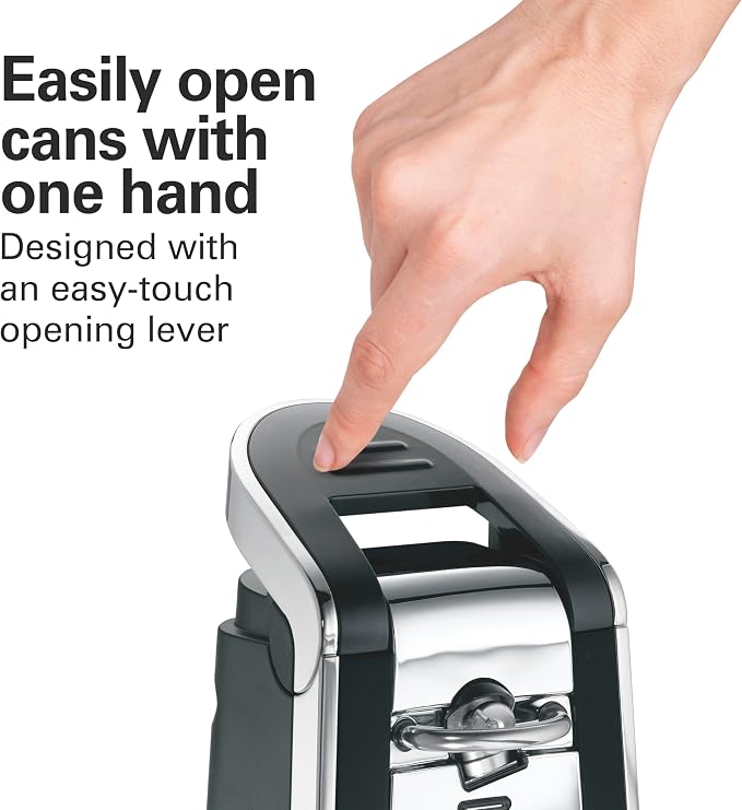 Hamilton Beach Smooth Touch Electric Can Opener With Easy Push Down Lever