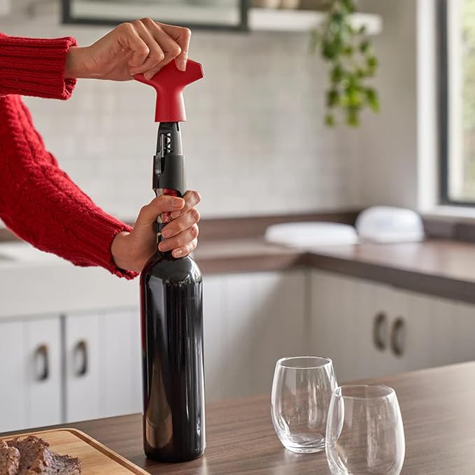 Tupperware Corkscrew in Red Color Pack of 2 Includes Instructions in English