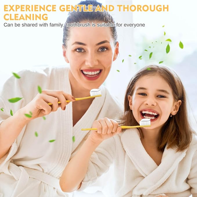NICEMOVIC 240 Pack Disposable Toothbrushes Bulk with Toothpaste and Comb Travel Size Toothpaste Set Homeless Care Package Supplies for Bulk Individually Wrapped Disposable Travel Hotel Charity, Yellow