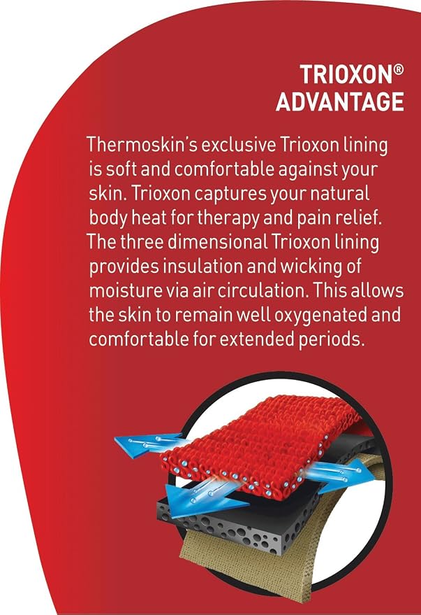Thermoskin Premium Arthritic Gloves Pair, Black, Relieves Arthritic Pain in Fingers and Hand, Size Medium
