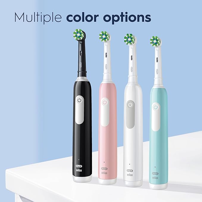 Oral-B Pro 1000 Rechargeable Electric Toothbrush, Pink (Pack of 3)
