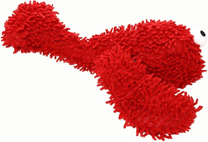 MIGHTY Tuffy Microfiber Medium Ball Lobster Dog Toy | Ultra Durable Plush Toy with Multiple Layers & Reinforced Seams , Washable and Floats , Mighty® Construction