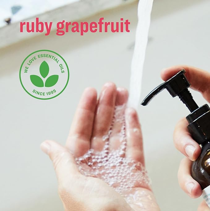 Everyone Liquid Hand Soap Refill, 1 Gallon, Ruby Grapefruit, made with Essential Oils for Kitchen and Bathroom
