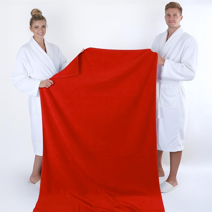 American Soft Linen 100% Cotton Luxury Turkish Towels, 40x80 XL Bath Sheet | Soft Absorbent Quick Dry OEKO Tex Standard 100 Certificated Durable Machine Washable Breathable Premium Hotel Quality