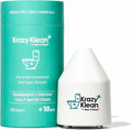 Krazy Klean Automatic Toilet Cleaner - Continuous Flush Cleaning System - Helps Reduce Buildup & Stains - Easy Install, No Daily Scrubbing - 1 Count