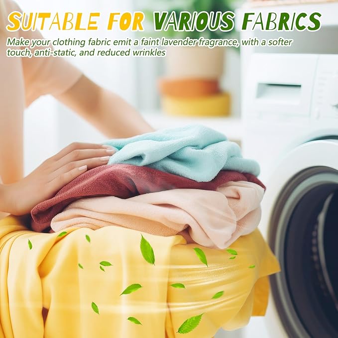600 Count Dryer Sheets Bulk Fabric Softener Unscented Dryer Sheets Naturally Softens and Removes Static Cling, Ideal for Large Households, Sensitive Skin