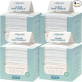 Cliganic Clean Face Towels XL, Bulk Size (200 Count), Disposable, Ultra-Absorbent, Hypoallergenic & Soft - Makeup Remover Dry Wipes, Pamper Your Face, Hygienic Towelettes, for All Skin Types