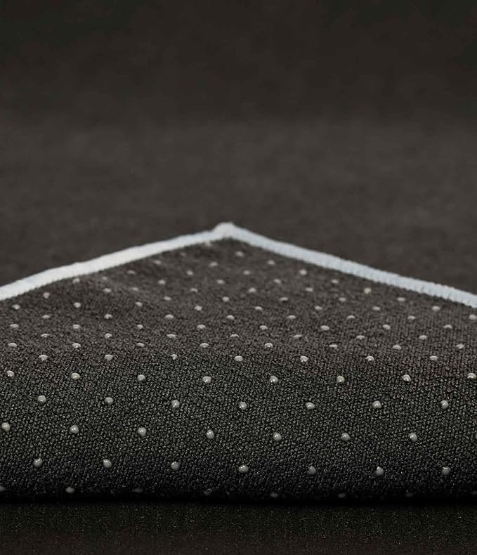 Manduka Yogitoes Hot Yoga Mat Towel - 71" | Moisture Activated Grip | Patented Silicone Nubs | Highly Absorbent, Durable & Easy Care | Made from Recycled Materials | 71 x 24 Inches | Grey