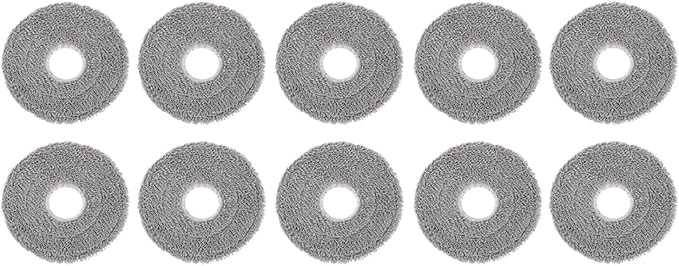 Mop Cloths Dust Bag Replacement，Compatible For Xiaomi，5 Pro/OV21CN/X10 Plus/X20 Plus/M30S/M30 Pro Mop Rags Bags Robot Vacuum Cleaner Parts(SET4)