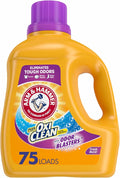Arm & Hammer Plus OxiClean Odor Blasters Fresh Burst, 75 Loads Liquid Laundry Detergent, 118.1 Fl oz