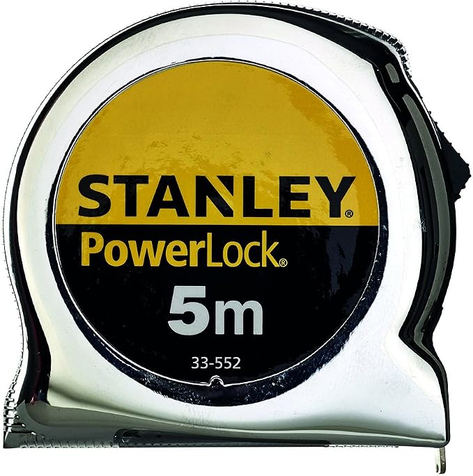 STANLEY 0-33-552 Powerlock Tape, 5m Metric Only