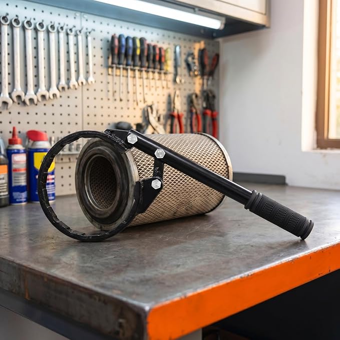INOOMP Truck Air Dryer Cylinder Removing Wrench Tool for Heavy-duty Trucks Filter Removal Wrench Automotive Repair Equipment