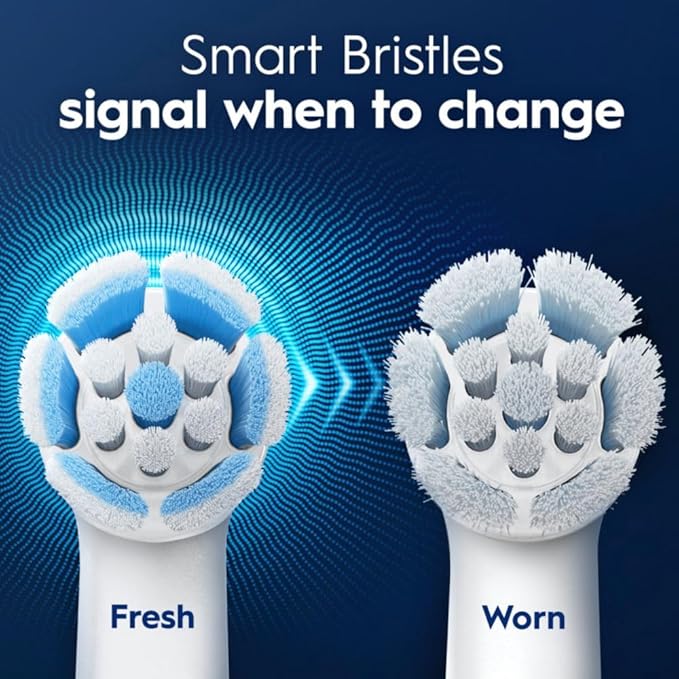Oral-B iO Ultimate Clean Replacement Brush Heads, 5 Count, 4 Ultimate Clean + 1 Gum & Sensitive White