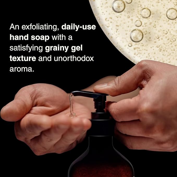 Aesop Reverence Aromatique Exfoliating Hand Wash | Exfoliating Hand Soap with Finely Milled Pumice | Gentle Cleansing & Skin-Smoothing Formula with Vetiver, Petitgrain & Bergamot | 500mL / 16.9 oz