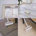 ZJchao Dryer Sheets Pet Hair Remover, Washable Sticky Roller Sticky Rollers for Floor Long Handle, Suit for Traps, Dust, and Hair (Sticky Paper Roller)