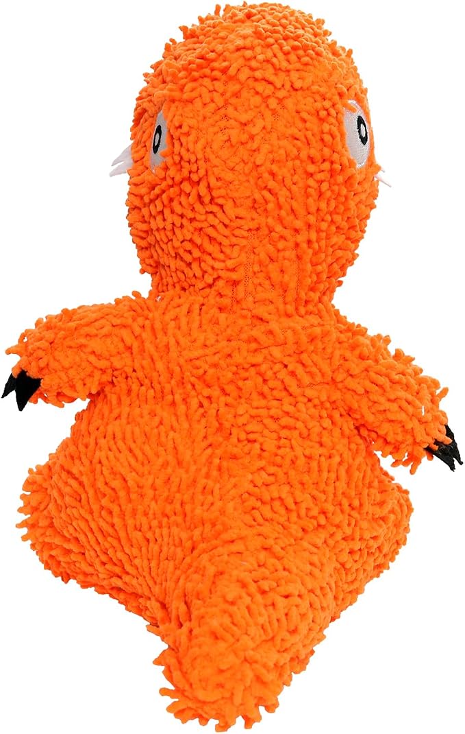 MIGHTY® 2 Pack Microfiber Medium T-Rex Dog Toys | Ultra Durable Plush Toy with Multiple Layers & Reinforced Seams , Washable and Floats , Mighty® Construction