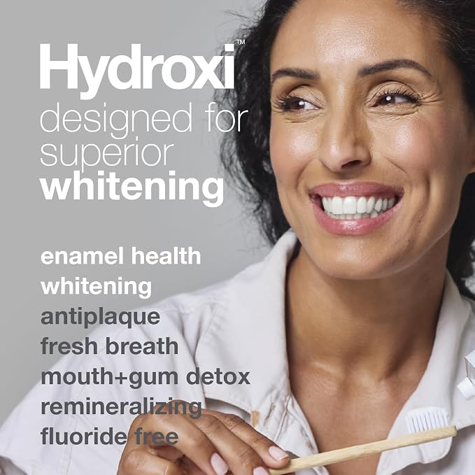 Davids Nano Hydroxyapatite Remineralizing Antiplaque Whitening Mint 4oz 3pk | Enamel Health | SLS Free | Fluoride Free | Fresh Breath | Made in USA | Nano-Hydroxyapatite Toothpaste (3 Pack)