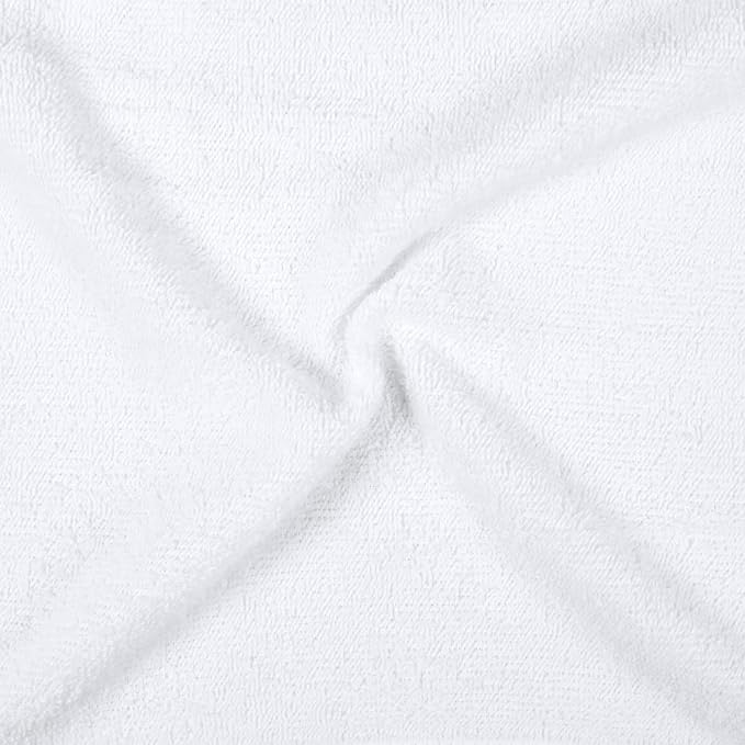 Amazon Basics Highly Absorbent, Fast Drying 100% Cotton Washcloths for Bathroom and Face, Machine Washable, 12 x 12 in, Petal Pink, Lavender, White, 24-Pack