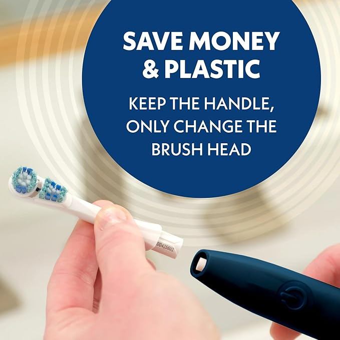 Spinbrush Smart Clean Electric Toothbrush for Adults – Value Pack 2 Brushes + 2 Replacement Heads, Battery Powered, Removes Plaque, Reduces Stains 50%, 2-Min Auto Shutoff, Soft Bristles