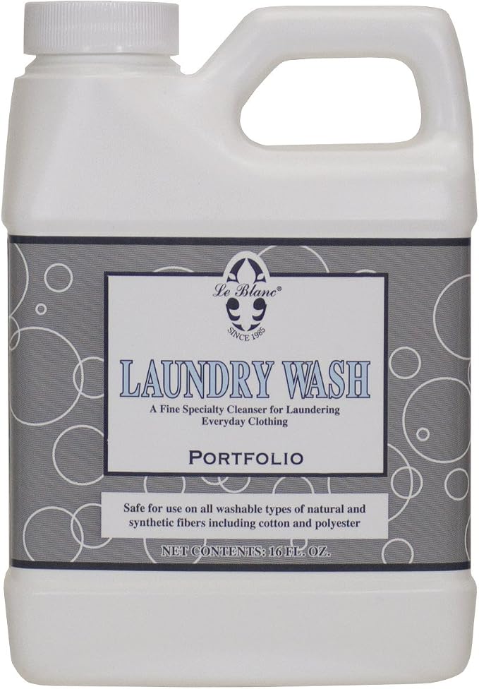 Le Blanc® Portfolio Laundry Wash– Luxury Laundry Cleanser for Everyday Clothing- 16 oz. (1 pack)