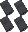 Kingdder 4 Pcs Gate Opener Remote Compatible with Mighty Mule RB741 Gate Control Remote Works Compatible with GTO RB741/FM135 Transmitter Control Single Button Garage Door Controller Replacement