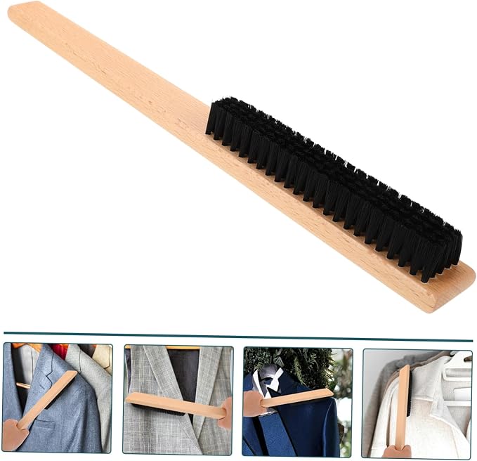 Ipetboom 2pcs Sheet Clothes Brush Fabric Brush for Cleaning Gentle Bristle Household Cleaning Aid
