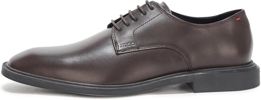 Hugo Men's Brushed Leather Derby Dress Shoe