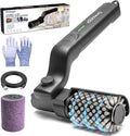 Electric Grill Brush, 20kg High Torque BBQ Cleaner with 3 Speed Modes, Reinforced Steel Bristle Scrubber, Type-C Rechargeable, Safe for Cast Iron & Porcelain Grates