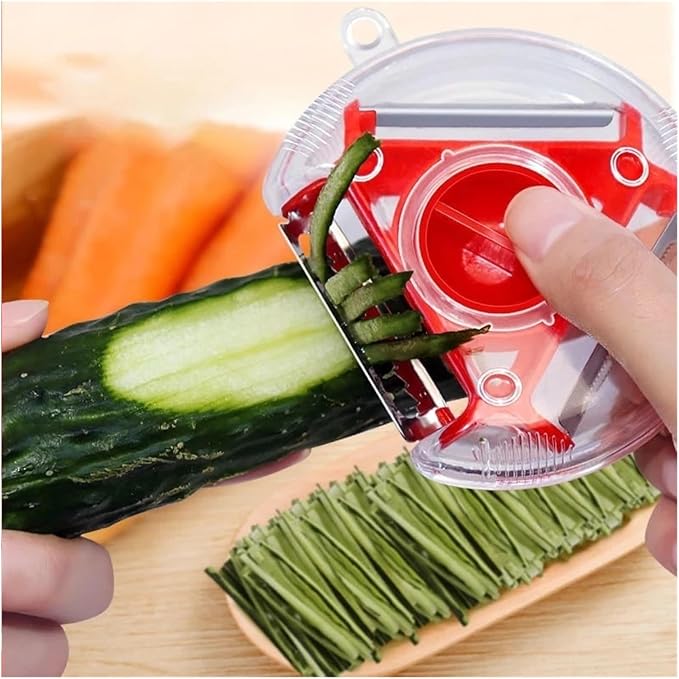 Fruit and Vegetable Peeler - Stainless Steel Grater and Kitchen Tool(4)